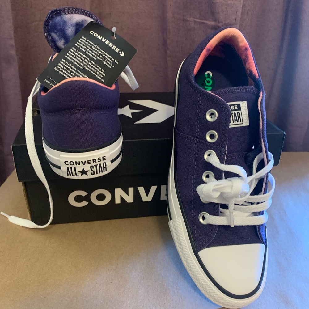 Converse Madison Ox Japanese eggplant All Stars